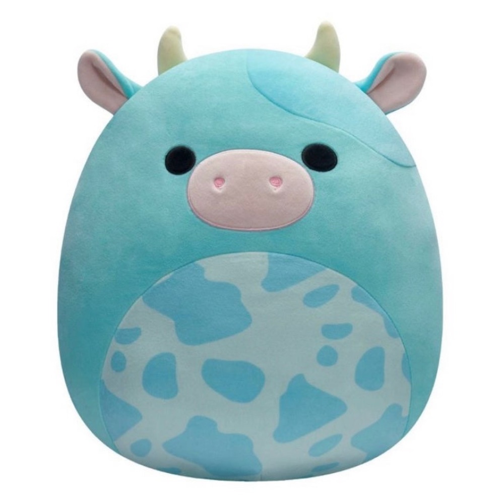 NWT Squishmallows Ultra Rare Tuluck the Cow 16 Inch Plush